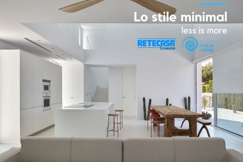 Lo stile minimal: less is more